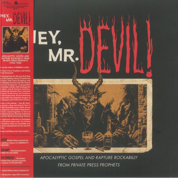 VARIOUS - Hey Mr Devil!: Apocalyptic Gospel & Rapture Rockabilly From Private Press Prophets 1962-1986