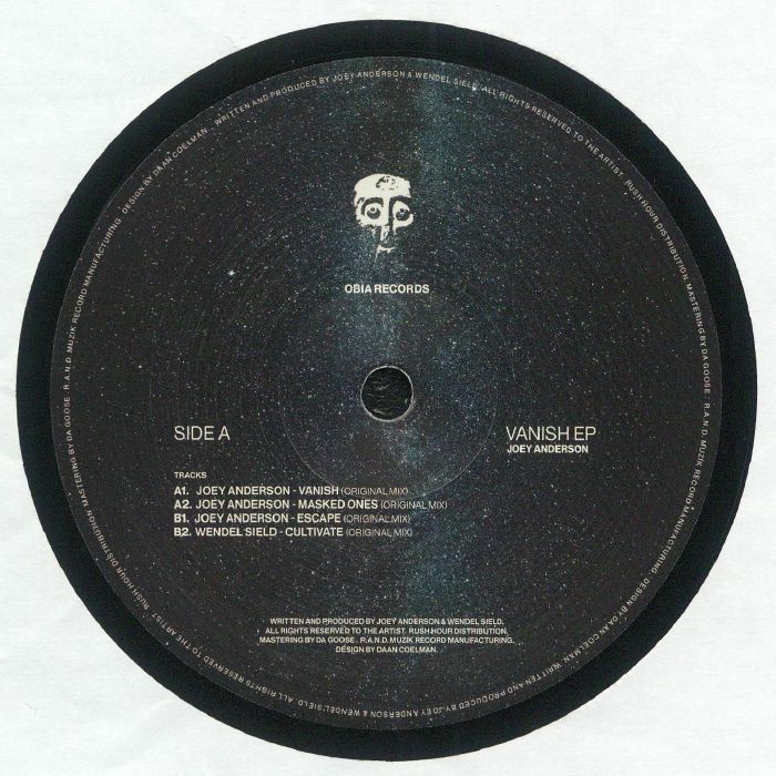 Joey Anderson, Wendel Sield / Vanish EP