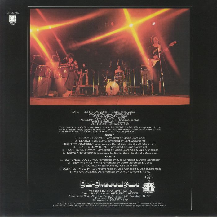 CAFE - Cafe (50th Anniversary Edition)