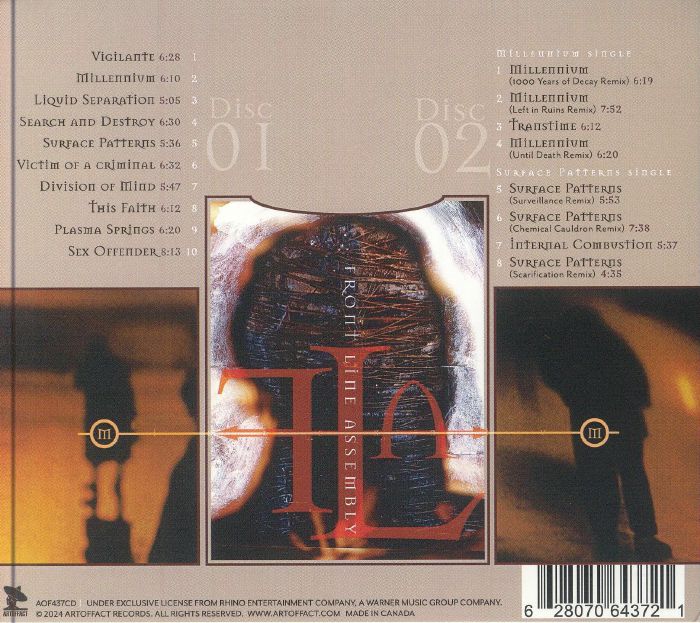 FRONT LINE ASSEMBLY - Millennium (30th Anniversary Edition)