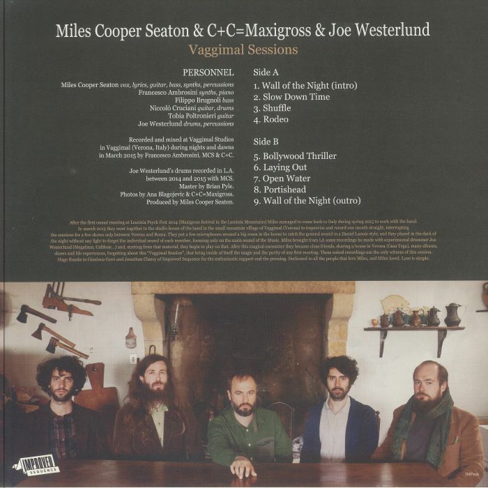 COOPER SEATON, Miles/C PLUS C EQUALS MAXIGROSS/JOE WESTERLUND - Vaggimal Sessions