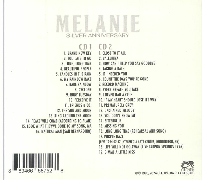 MELANIE - Silver Anniversary