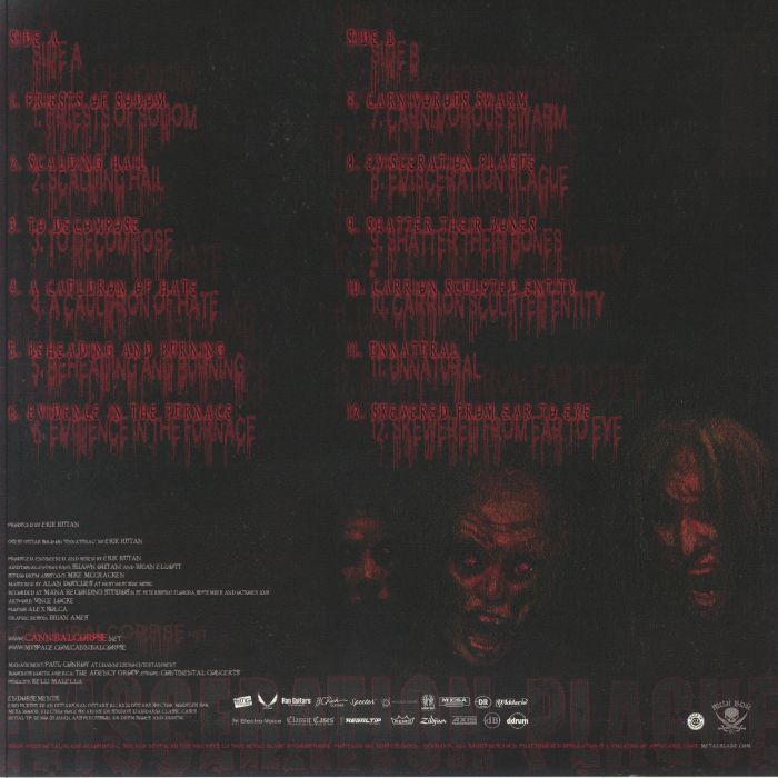 CANNIBAL CORPSE - Evisceration Plague (reissue)