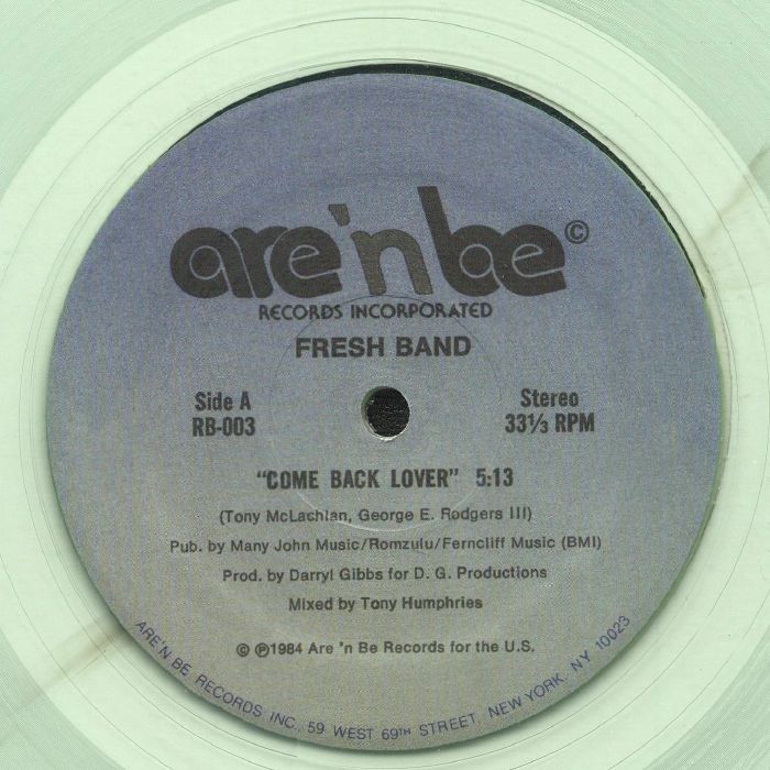 FRESH BAND - Come Back Lover