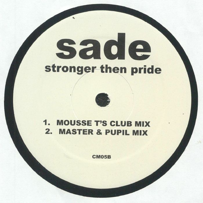 SADE - Love Is Stronger Than Pride (remixes) Vinyl at Juno Records.