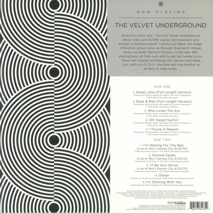 VELVET UNDERGROUND, The - Now Playing