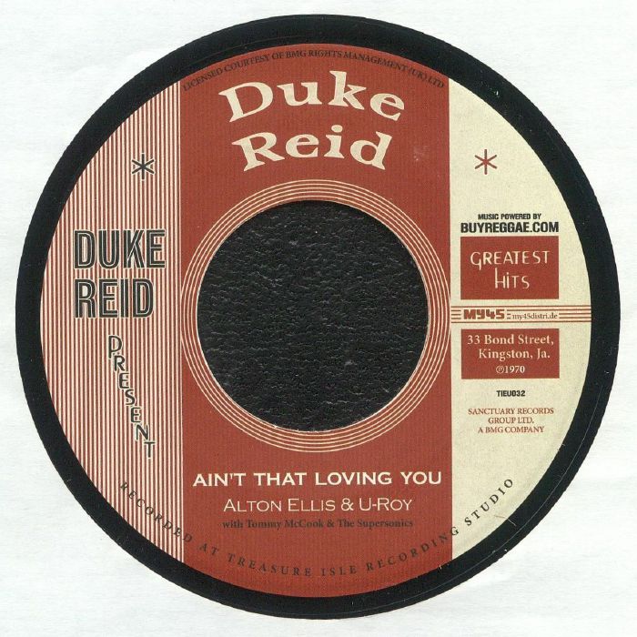 ELLIS, Alton/U ROY - Ain't That Loving You