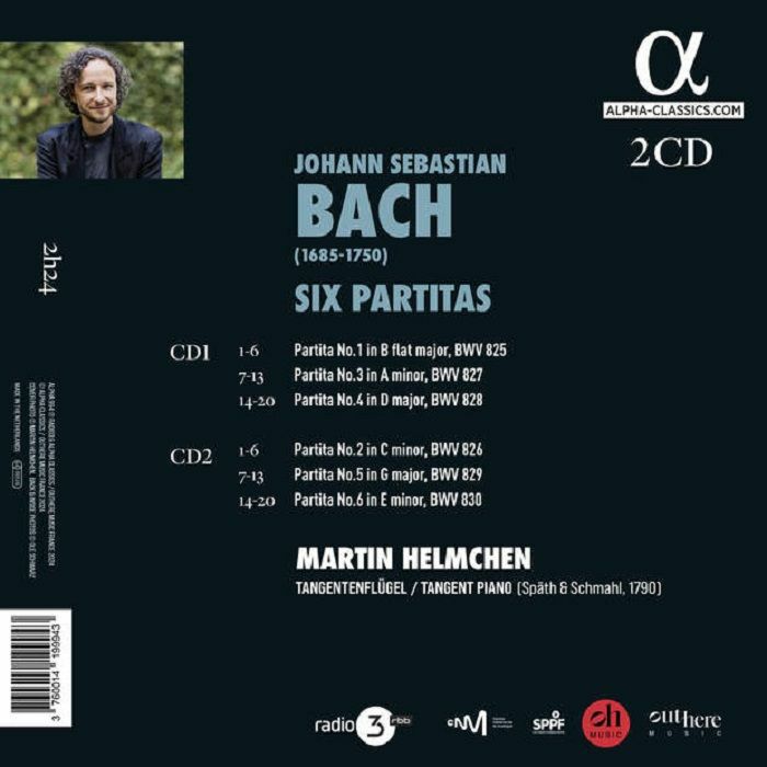BACH, Johann Sebastian/MARTIN HELMCHEN - Six Partitas