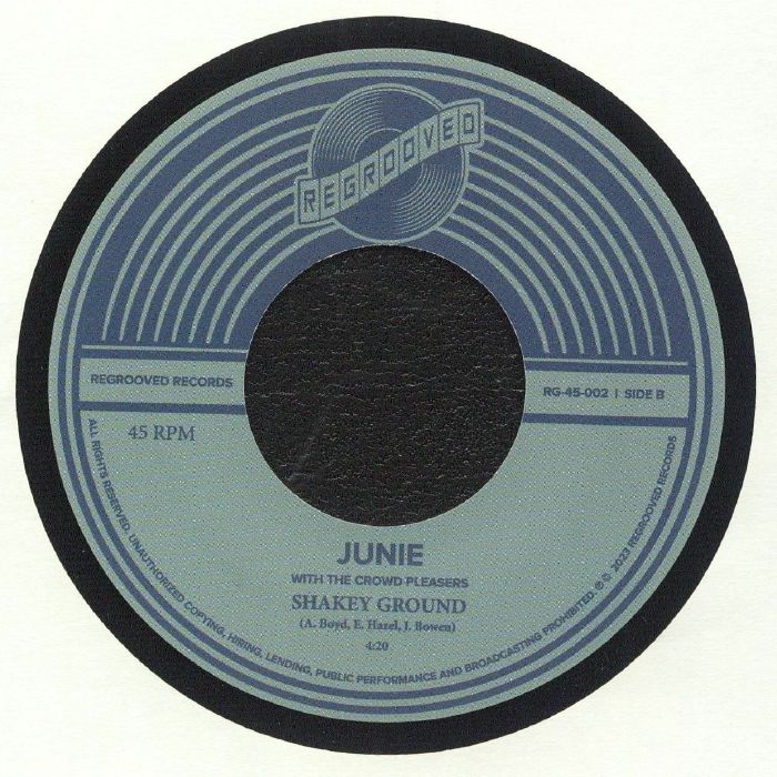 Junie / Super Groupie b/w Shakey Grounds Junie / Super Groupie b/w Shakey Grounds