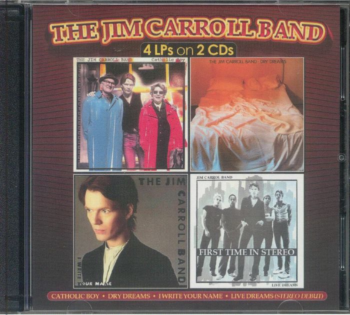 JIM CARROLL BAND, The - 4 LPs On 2 CDs