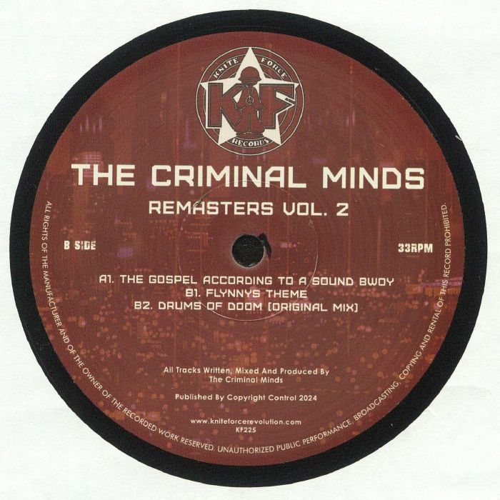 CRIMINAL MINDS, The - Remasters Vol 2