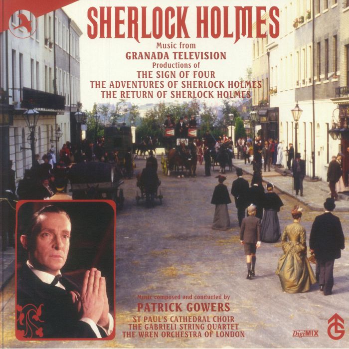 GOWERS, Patrick/ST PAUL'S CATHEDRAL CHOIR/THE GABRIELI STRING QUARTET/THE WREN ORCHESTRA OF LONDON - Sherlock Holmes: Granada Television Series (Soundtrack) (40th Anniversary DigiMIX Edition)