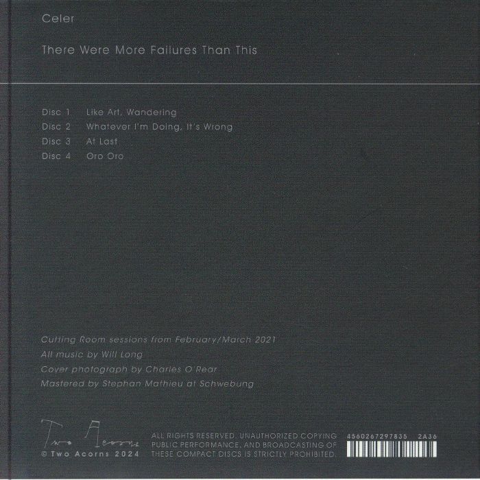 CELER - There Were More Failures Than This
