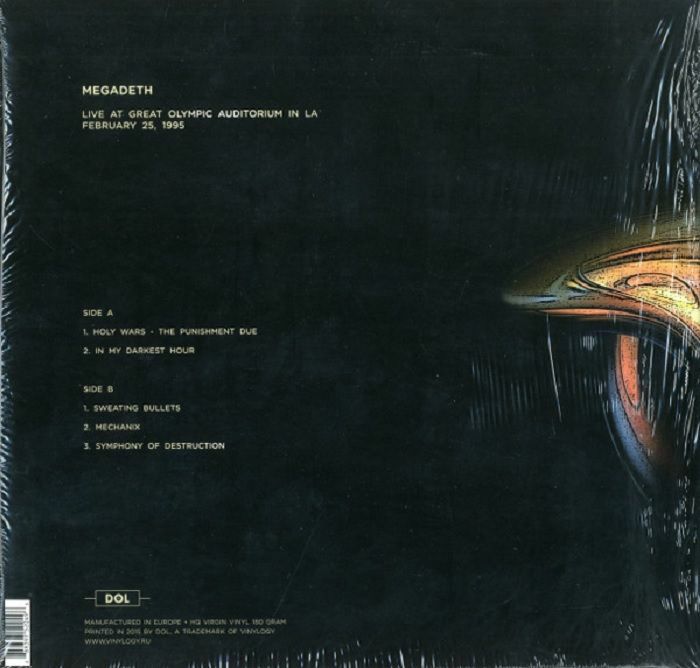 MEGADETH - Live In Los Angeles 1995