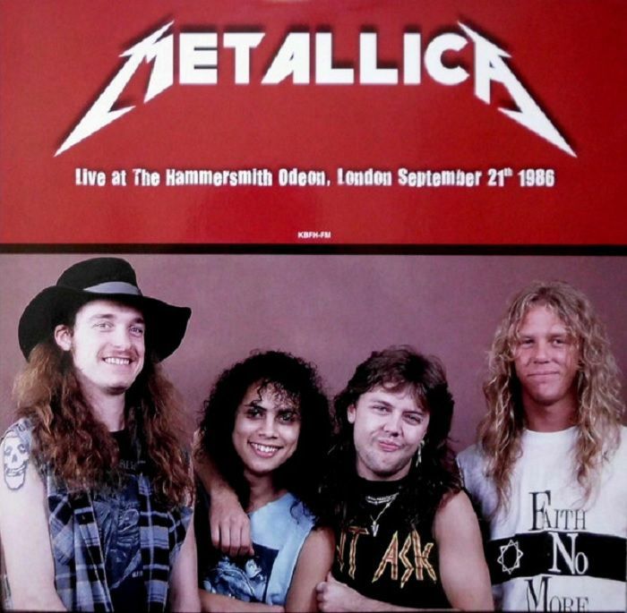METALLICA - Live At The Hammersmith Odeon London September 21th 1986