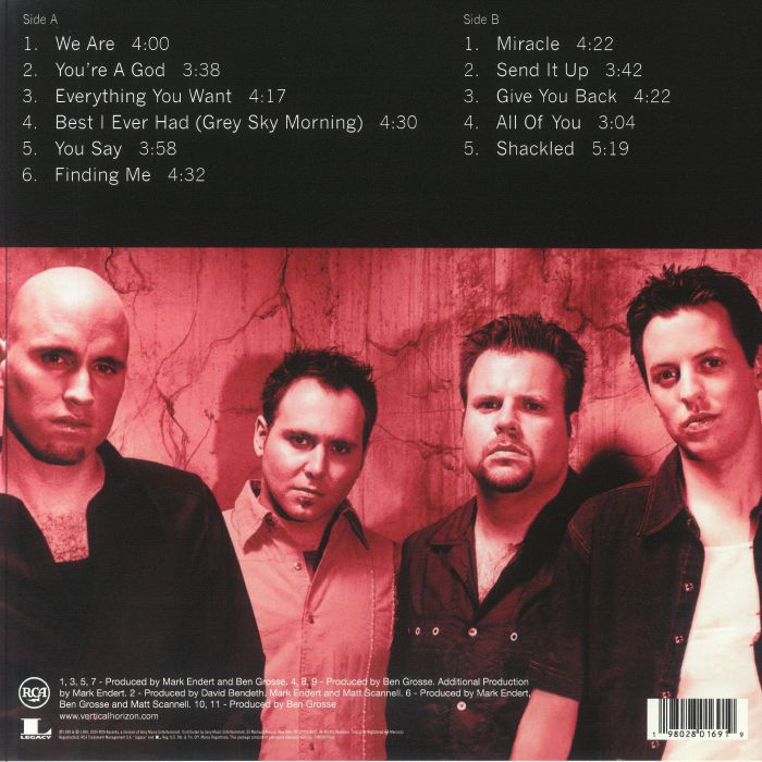 VERTICAL HORIZON - Everything You Want (25th Anniversary Edition)