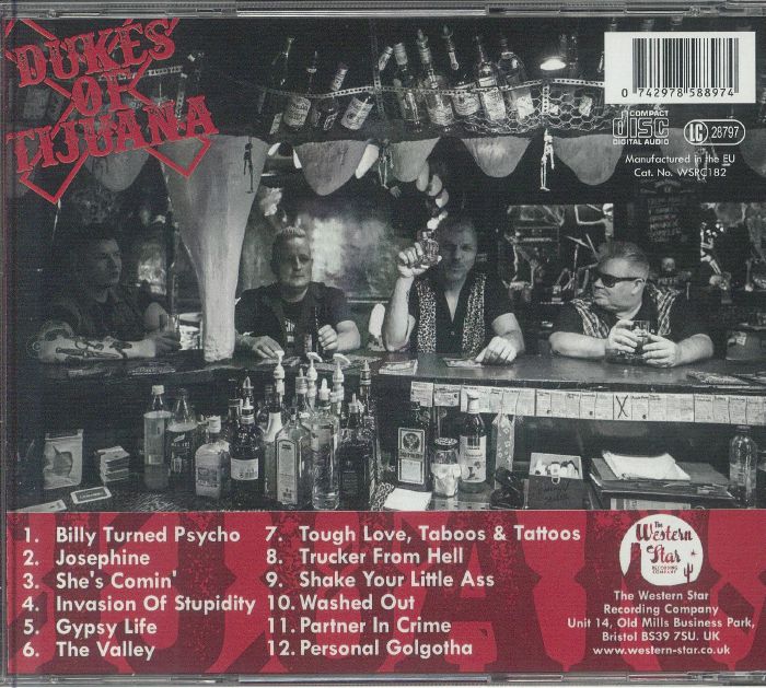 DUKES OF TIJUANA - Tough Love Taboos & Tattoos