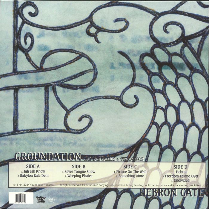 GROUNDATION with DON CARLOS/THE CONGOS - Hebron Gate (reissue)