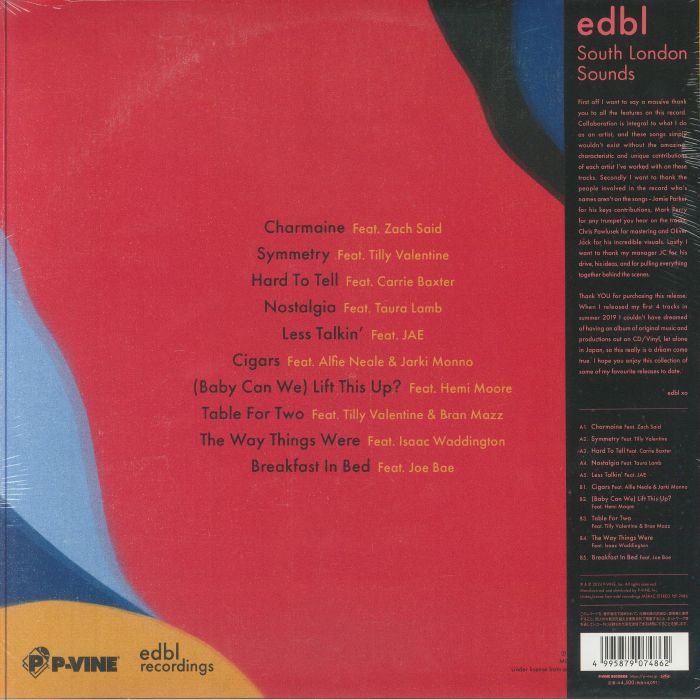 EDBL - South London Sounds Vinyl at Juno Records.
