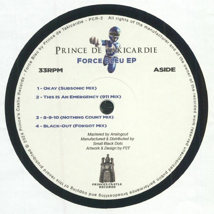 PRINCE DE TAKICARDIE - Force Bleu EP