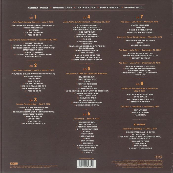 Amazon.com: Faces at the BBC: Complete BBC Concert & Session