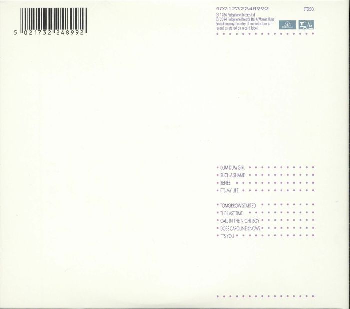 TALK TALK - It's My Life (reissue)