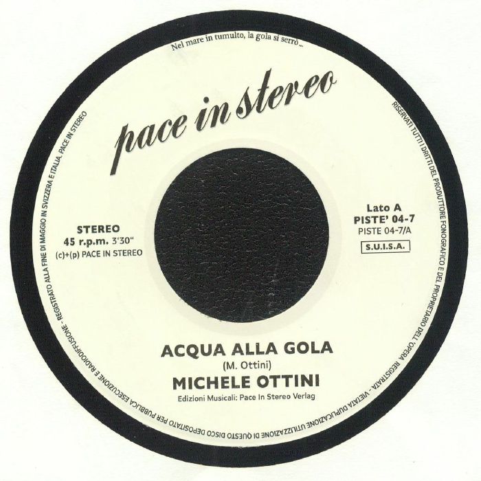 OTTINI, Michele - Acqua Alla Gola