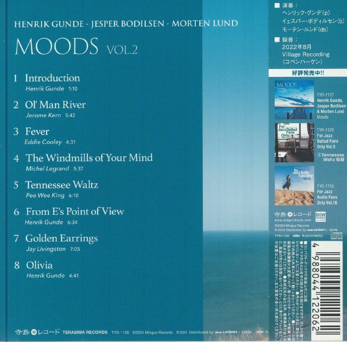 GUNDE, Henrik/JESPER BODILSEN/MORTEN LUND - Moods Vol 2
