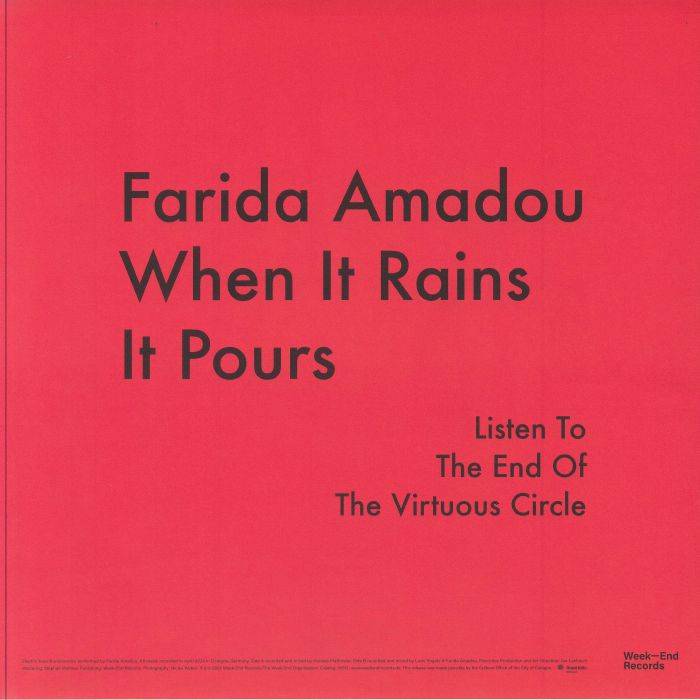 AMADOU, Farida - When It Rains It Pours
