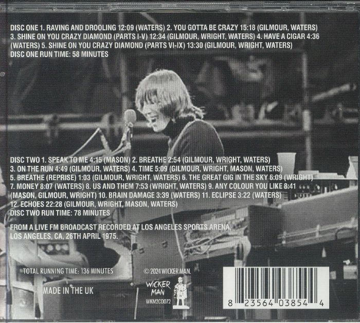 PINK FLOYD - LA Diamonds