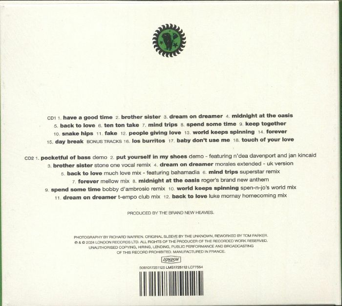 BRAND NEW HEAVIES, The - Brother Sister (remastered)