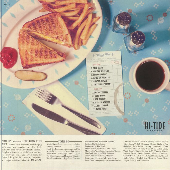 The SURFRAJETTES Easy As Pie Vinyl at Juno Records.