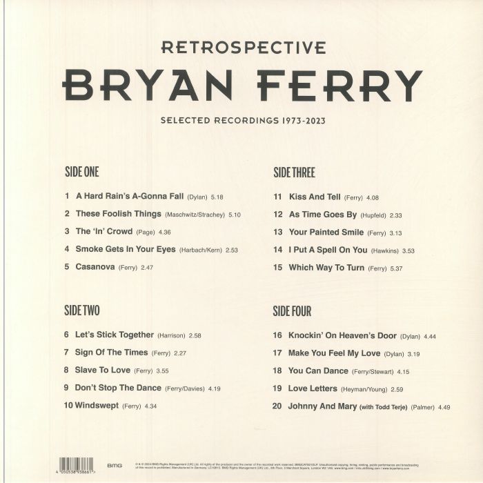 Bryan Ferry Re-Edit収録 - Todd Terje #889 Stream Don't Stop The Dance (Todd Terje Remix) by Bryan Ferry