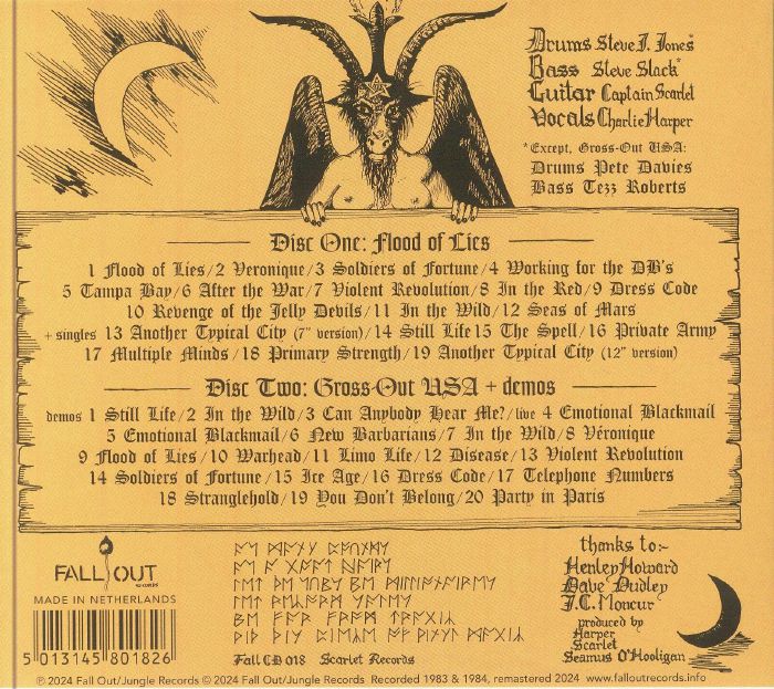 UK SUBS - Flood Of Lies & Gross Out USA