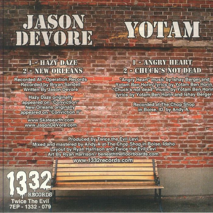 DEVORE, Jason/YOTAM - Split