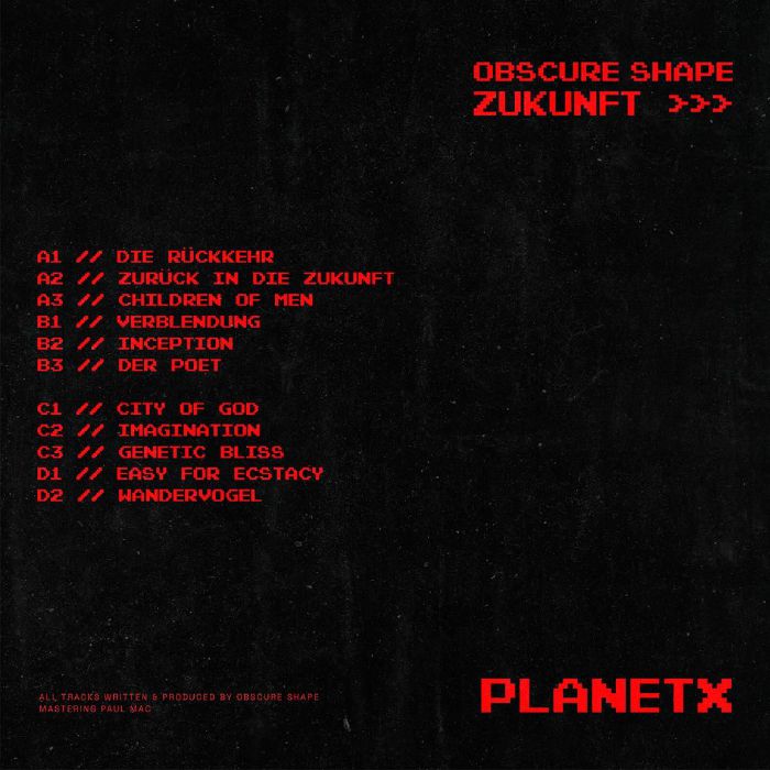 OBSCURE SHAPE - Zukunft