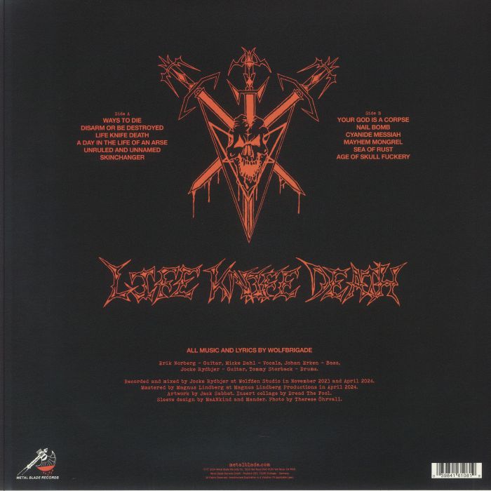 WOLFBRIGADE - Life Knife Death