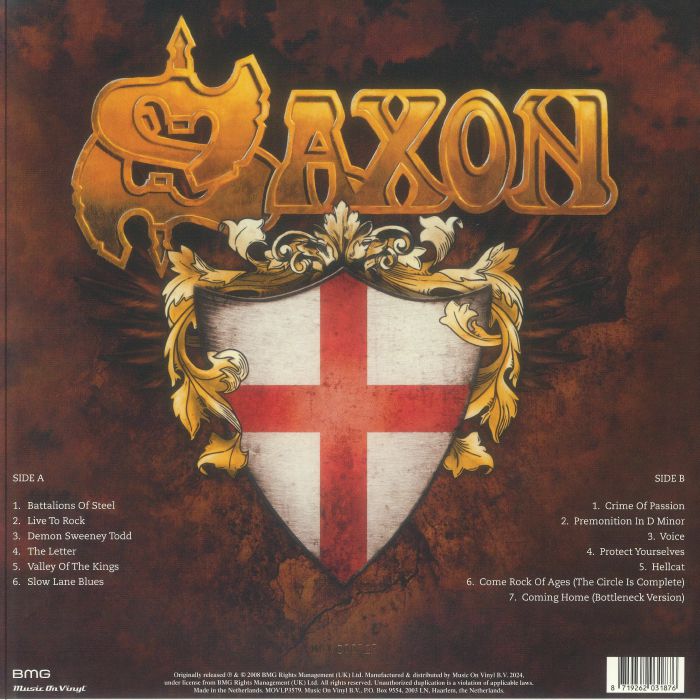 SAXON - Into The Labyrinth (reissue)