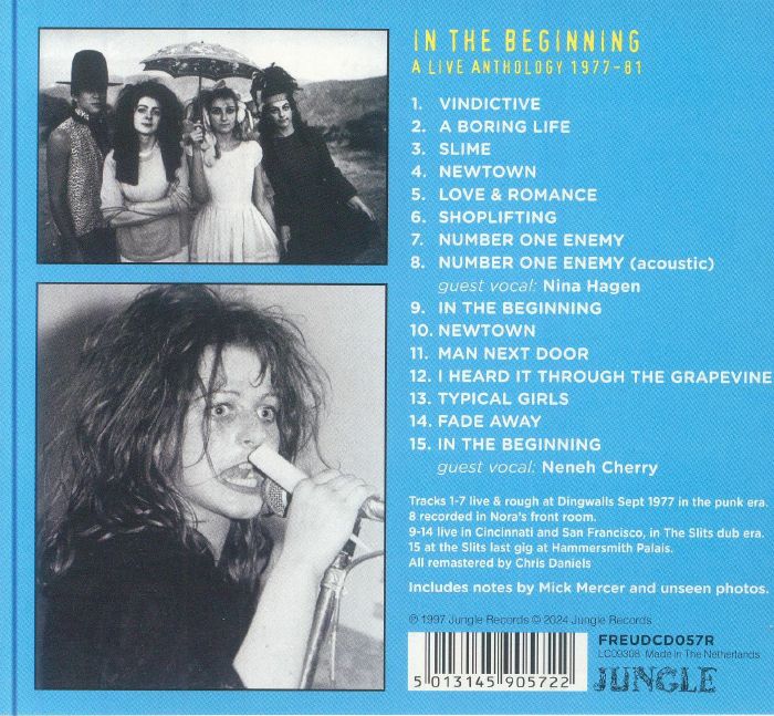 SLITS, The - In The Beginning: A Live Anthology 1977-81 (reissue)