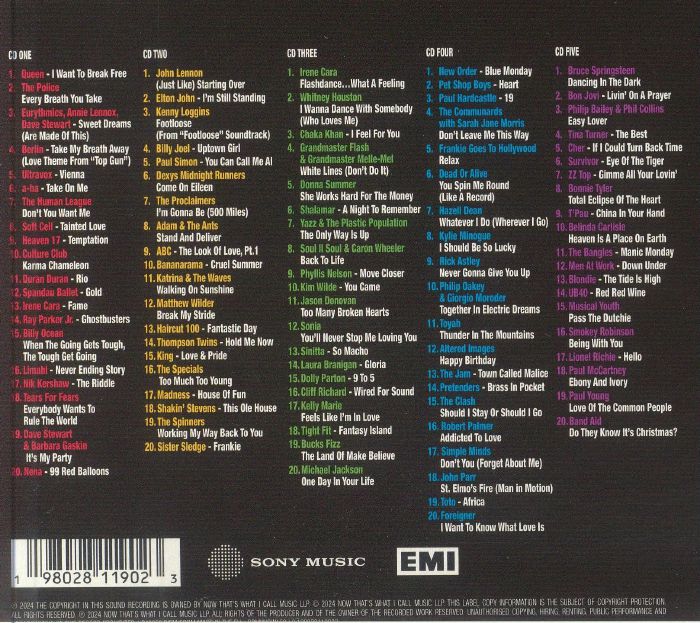 VARIOUS - NOW That's What I Call The 80s