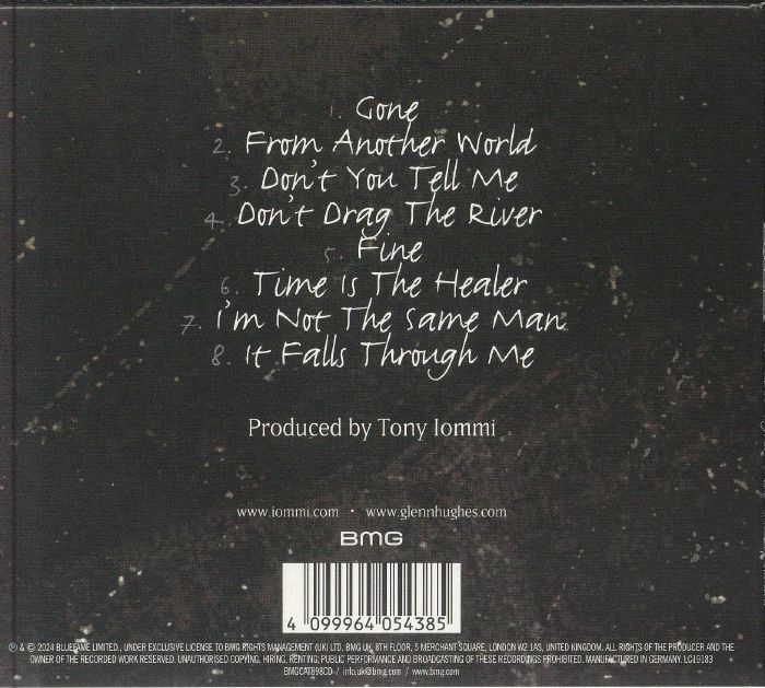 IOMMI, Tony/GLENN HUGHES - The 1996 Dep Sessions (remastered)