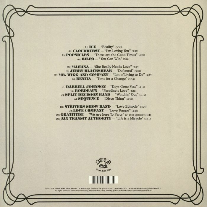 HAFFNER, David/VARIOUS - Disco With A Feeling: An Introduction To The Heart & Soul Of Independent Disco (B-STOCK)