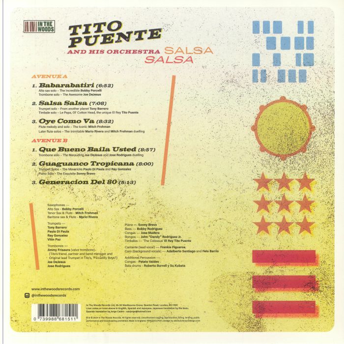 米LP Tito Puente &amp; His Orchestra Salsa Salsa none In The Woods Records /00260 Tito Puente & His Orchestra - Salsa Salsa - Amazon.com Music
