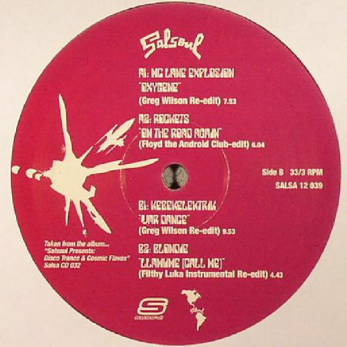 MC LANE EXPLOSION/ROCKETS/KEBEKELEKTRIK/BLONDIE - Salsoul Presents Disco Trance & Cosmic Flavas (B-STOCK)