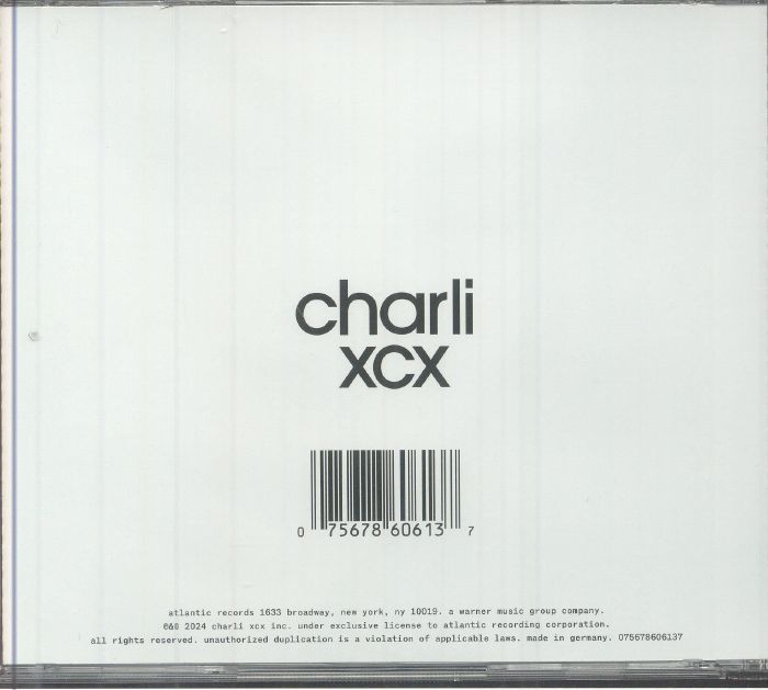CHARLI XCX - Brat & It's The Same But There's Three More Songs So