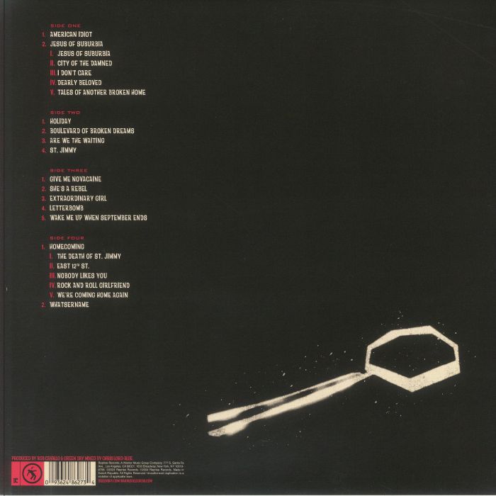 GREEN DAY - American Idiot (20th Anniversary Edition) レコード at