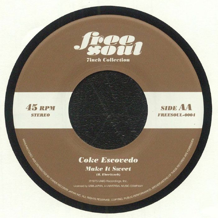 COKE ESCOVEDO - I Wouldn't Change A Thing