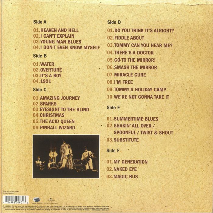 WHO, The - Live At The Isle Of Wight Festival 1970