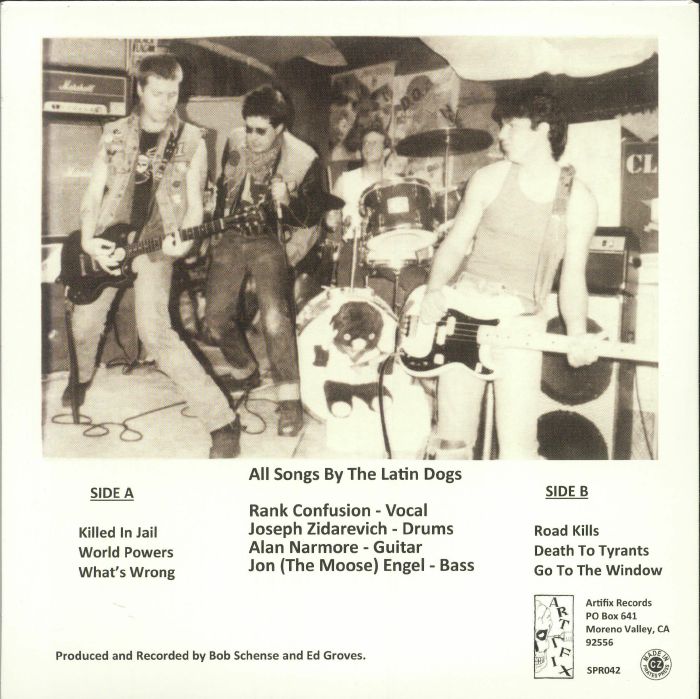 LATIN DOGS, The - Warning! (reissue)