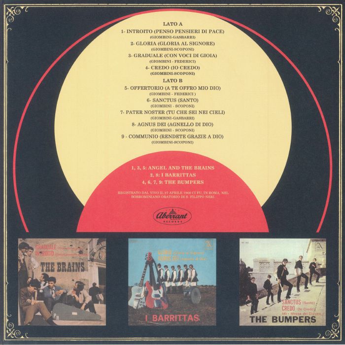 ANGEL & THE BRAINS/I BARITTAS/THE BUMPERS - Holy Beat!